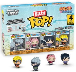 FUNKO BITTY POP 4 Pack Naruto Shippuden Kakashi Hatake